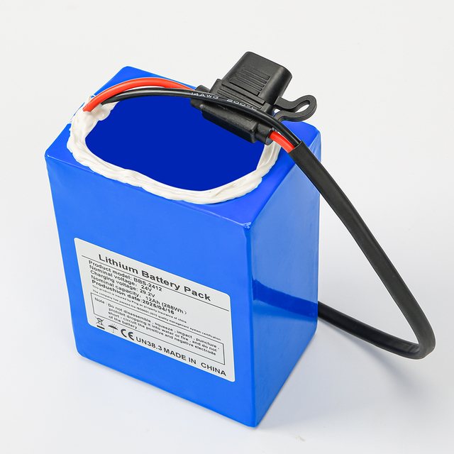 OEM Customized Pack 24V 12Ah lithium battery for Electric Wheelchair 